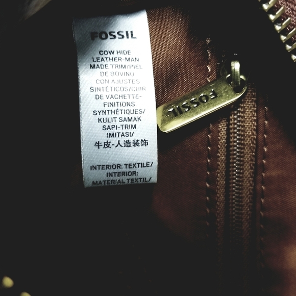 Fossil Leather crossbody bag - Picture 10 of 13